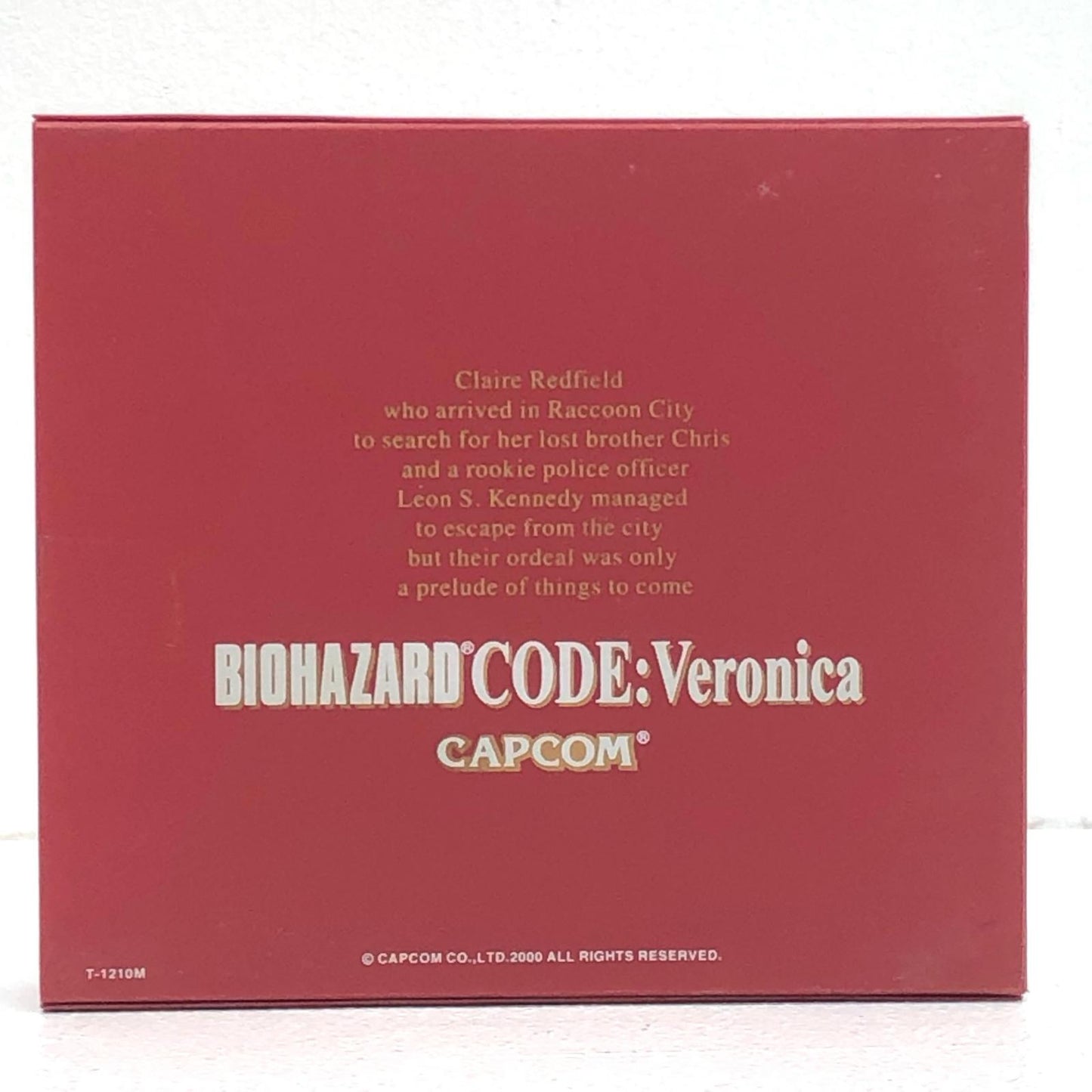 【中古】 ゲームソフト バイオハザード CODE：Veronica [限定版] ドリームキャスト T-1210M【加古川物流】