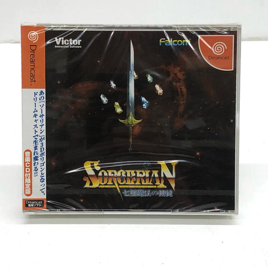 [Used] Game Software Limited Edition) Sorcerian ~ Apostle of Seven Star Magic (Music CD included) Dreamcast Role Playing T-9102M [Kakogawa Logistics] 