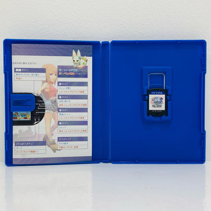 [Used] Game software World of Final Fantasy PlayStation Vita Role Playing VLJM-35293 [Shikama store] 