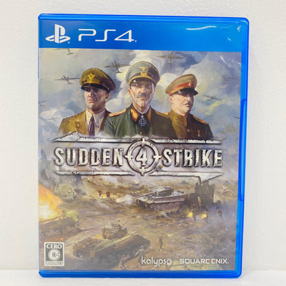 ゲームソフト サドン ストライク4 プレイステーション4 戦ＳＬＧ PLJM-16067【飾磨店】【代金引換不可・日時指定不可】【ポスト投函】