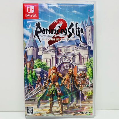 [Used] Game software Romancing SaGa 2 Revenge of the Seven Nintendo Switch HAC-P-BC9DA [Shikama store] 