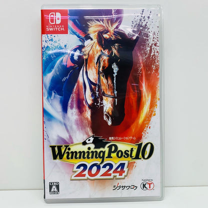 【中古】 ゲームソフト 通常版 ウイニングポスト10 2024 Nintendo Switch HAC-P-BE7QA【飾磨店】