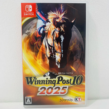 [Used] Game Software Standard Edition Winning Post 10 2025 Nintendo Switch