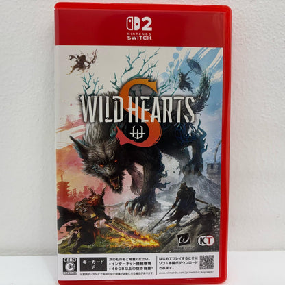 【Used】 Game Software WILD HEARTS S AAGVA Nintendo Switch2 POT-P-AAGVA