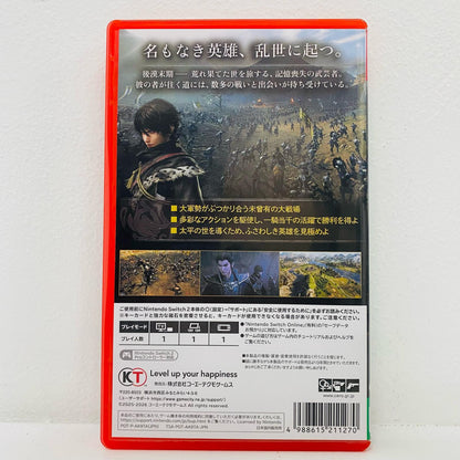 Game Software Dynasty Warriors: ORIGINS AA9TA Nintendo Switch2 Action Role-Playing POT-P-AA9TA