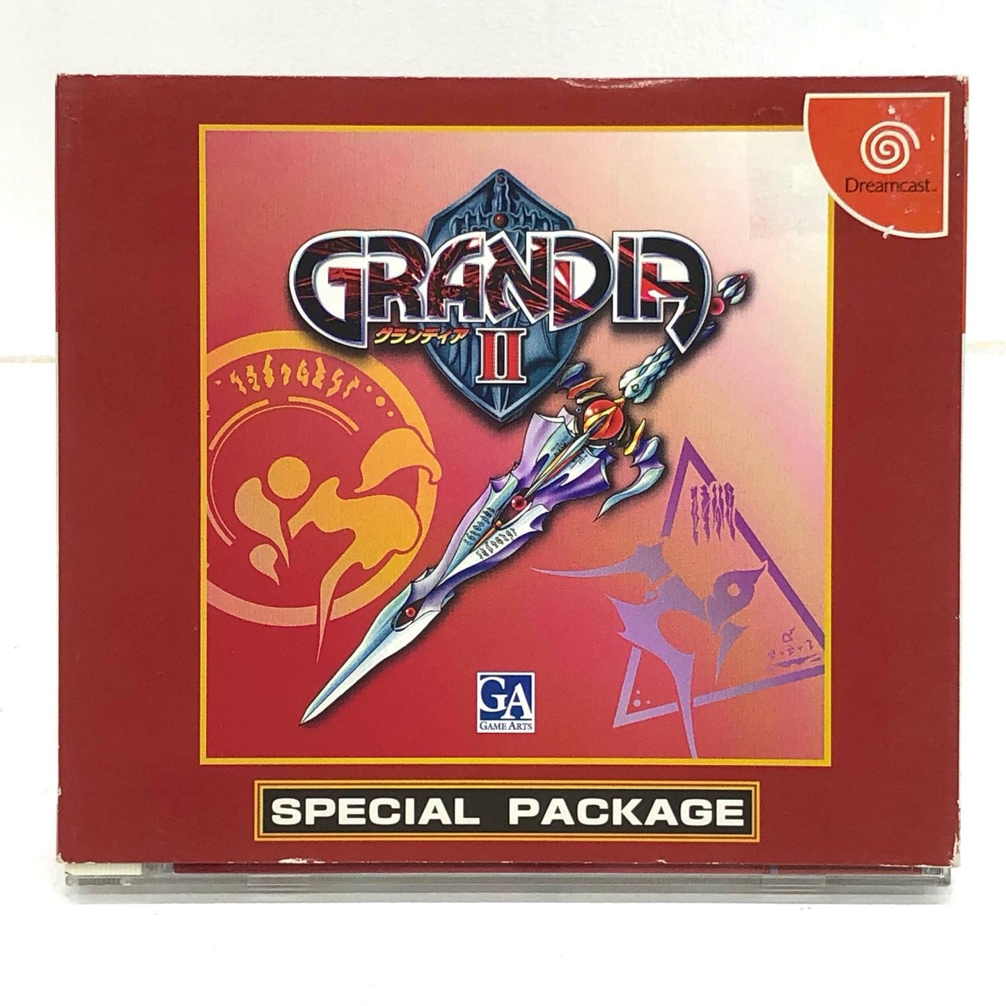 【中古】 ゲームソフト 限定）グランディアⅡ　設定資料集・テーマソングＣＤ付き ドリームキャスト ロールプレイング T-4502M【加古川物流】