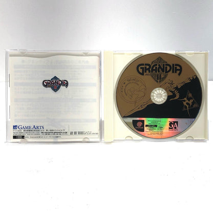 【中古】 ゲームソフト 限定）グランディアⅡ　設定資料集・テーマソングＣＤ付き ドリームキャスト ロールプレイング T-4502M【加古川物流】