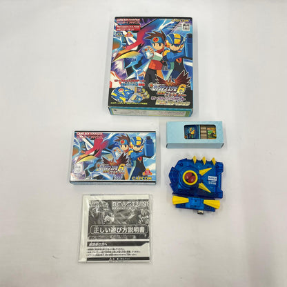 ゲームソフト (バトルチップ中身違いあり)ロックマンエグゼ6 電脳獣ファルザー ビーストリンクゲート DXエディション【瀬戸大橋店】