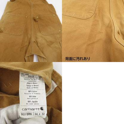 Carhartt | カーハート オーバーオール B01 BRN ブラウン サイズ：34【瀬戸大橋店】