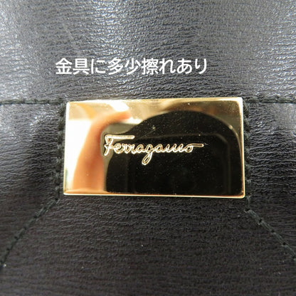Salvatore Ferragamo | サルヴァトーレフェラガモ ガンチーニ バックパック リュック・デイパック AU-21 H008 ブラック【瀬戸大橋店】
