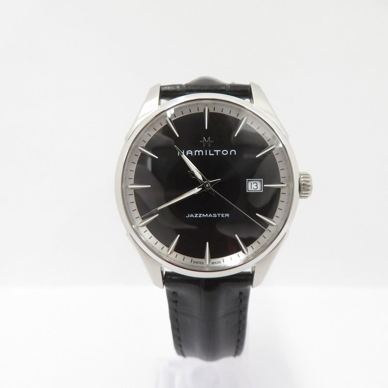HAMILTON | ハミルトン JAZZMASTER 腕時計 H32451731 ブラック 文字盤ブラック【瀬戸大橋店】