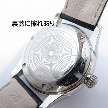 HAMILTON | ハミルトン JAZZMASTER 腕時計 H32451731 ブラック 文字盤ブラック【瀬戸大橋店】