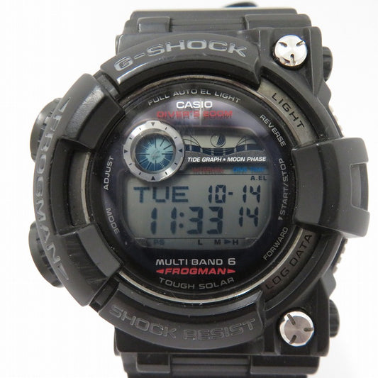G-SHOCK | ジーショック FROGMAN 腕時計 GWF-1000-1 ブラック【瀬戸大橋店】