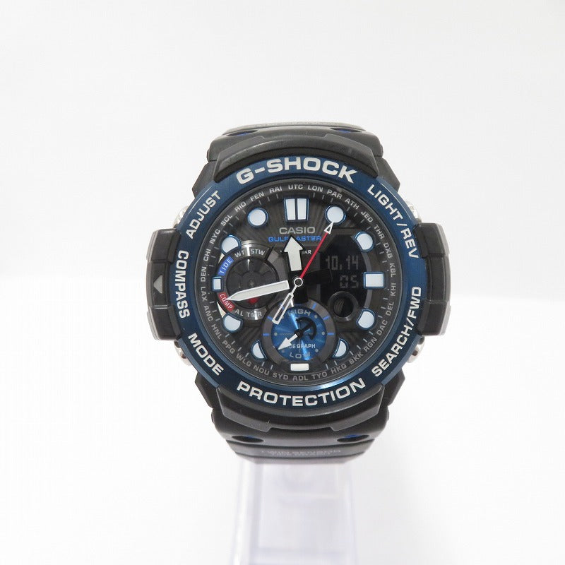 G-SHOCK | ジーショック GULFMASTER 腕時計 GN-1000B ブラック 文字盤ブラック【瀬戸大橋店】
