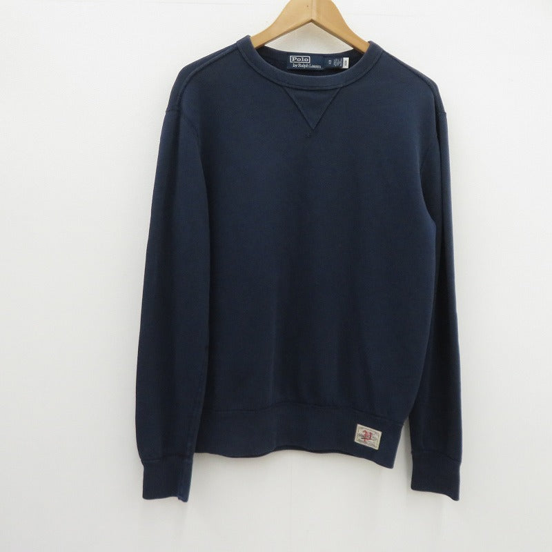 POLO RALPH LAUREN | ポロ・ラルフローレン Fleece Sweatshirt スウェット ネイビー サイズ：XS【瀬戸大橋店】