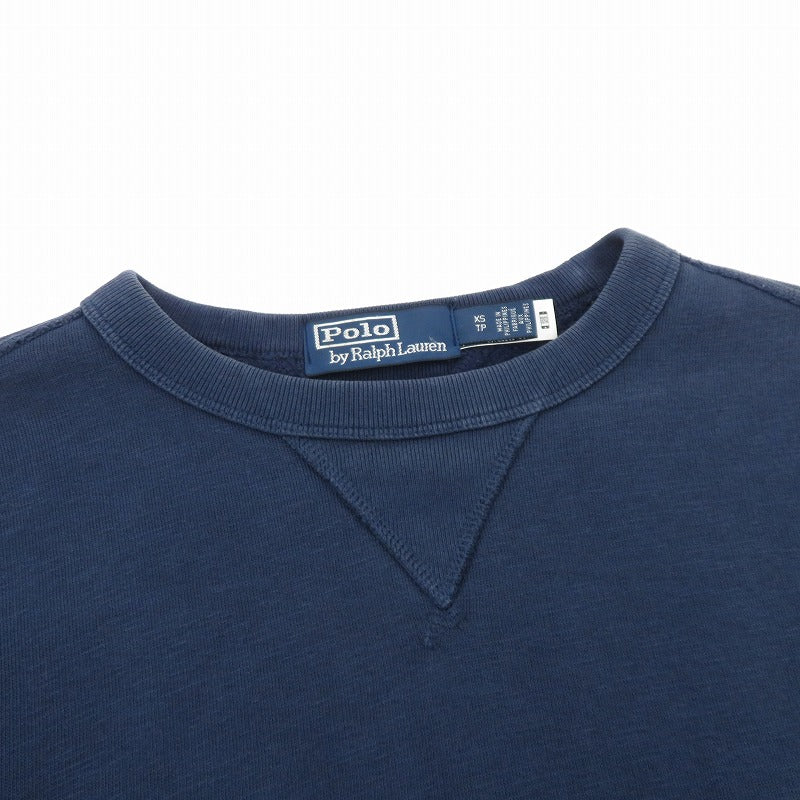 POLO RALPH LAUREN | ポロ・ラルフローレン Fleece Sweatshirt スウェット ネイビー サイズ：XS【瀬戸大橋店】