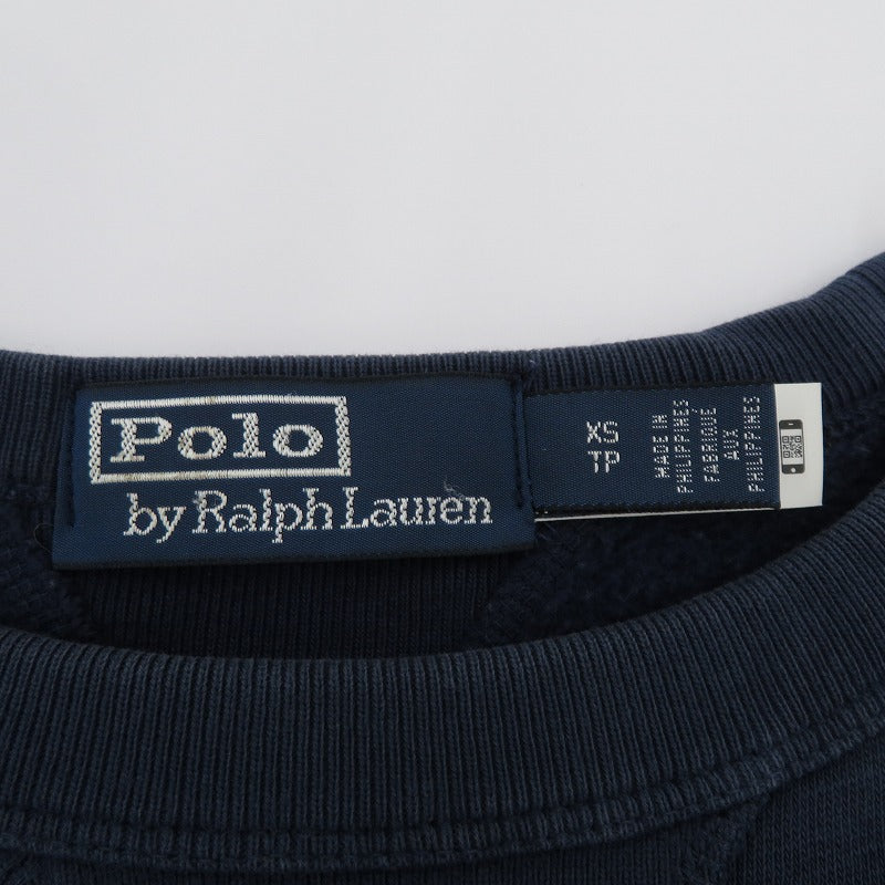 POLO RALPH LAUREN | ポロ・ラルフローレン Fleece Sweatshirt スウェット ネイビー サイズ：XS【瀬戸大橋店】