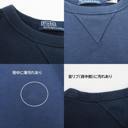 POLO RALPH LAUREN | ポロ・ラルフローレン Fleece Sweatshirt スウェット ネイビー サイズ：XS【瀬戸大橋店】