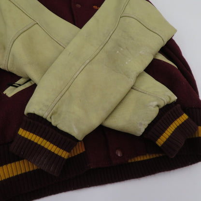 VINTAGE衣料 | ヴィンテージイリョウ RIPON JACKETS 90'S ジャケット スタジャン ボルドー/バーガンディー サイズ：46【瀬戸大橋店】