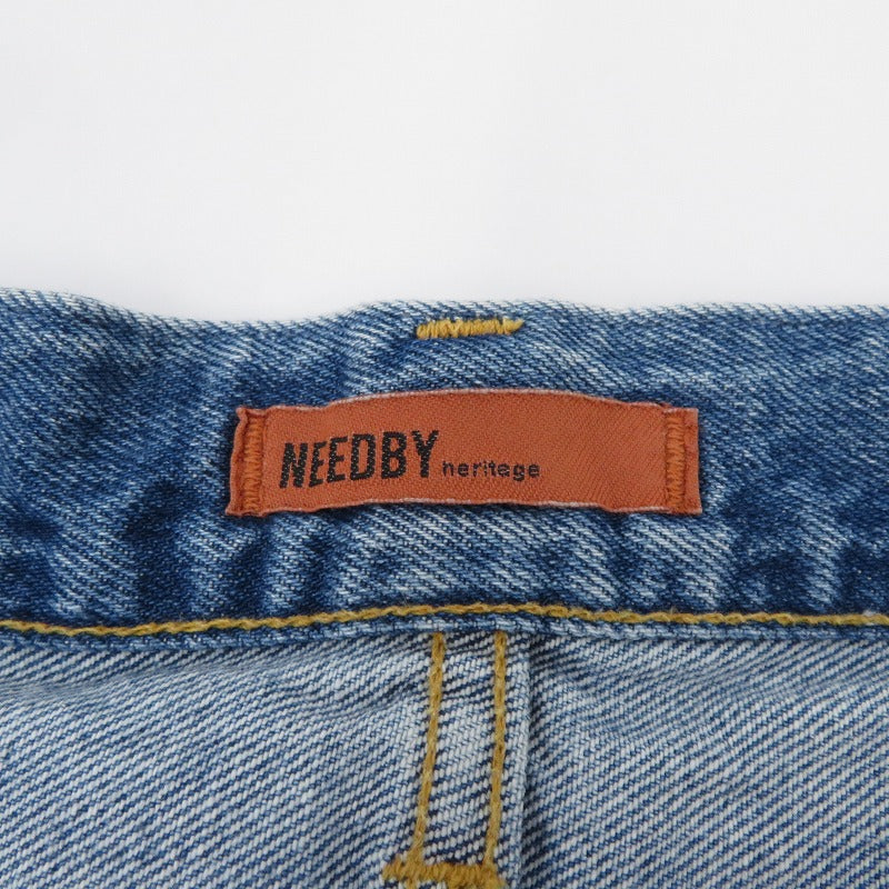 NEEDBY heritage デニムパンツ N1C602237IBM ブルー サイズ：30【瀬戸大橋店】