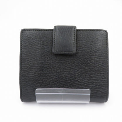 GUCCI | グッチ インターロッキング G 二つ折り財布 449405・2091 ブラック【瀬戸大橋店】