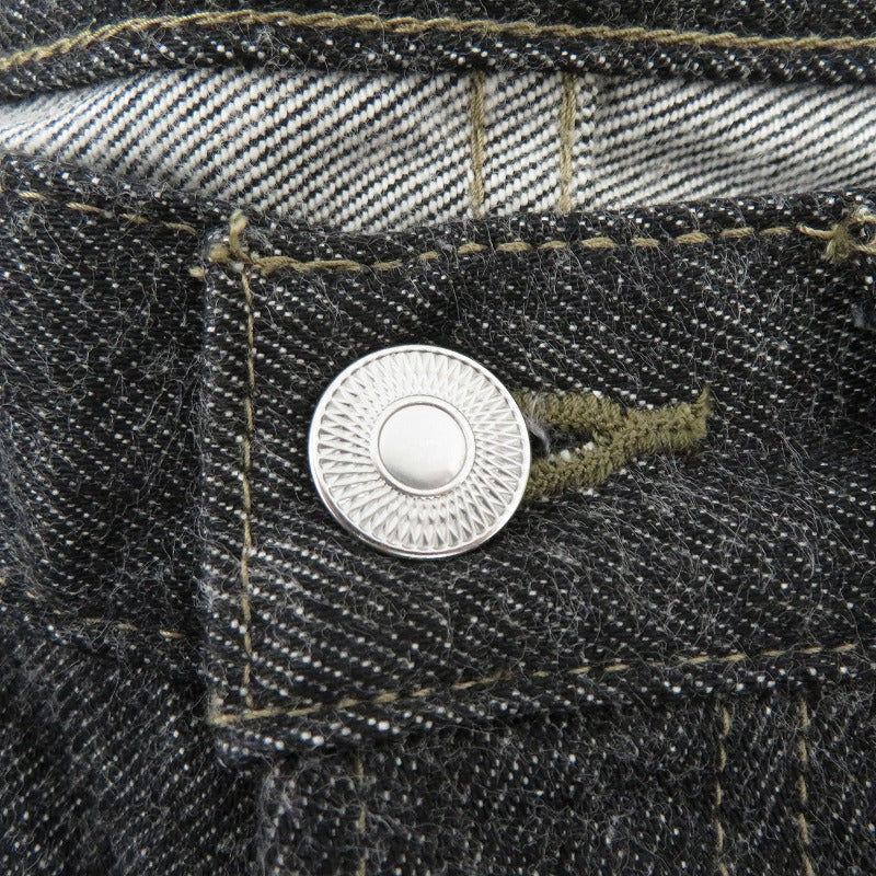 A.PRESSE | アプレッセ Black Washed Denim Pants デニムパンツ AP-4007 ブラック サイズ：30【瀬戸大橋店】
