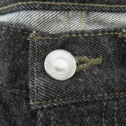 A.PRESSE | アプレッセ Black Washed Denim Pants デニムパンツ AP-4007 ブラック サイズ：30【瀬戸大橋店】