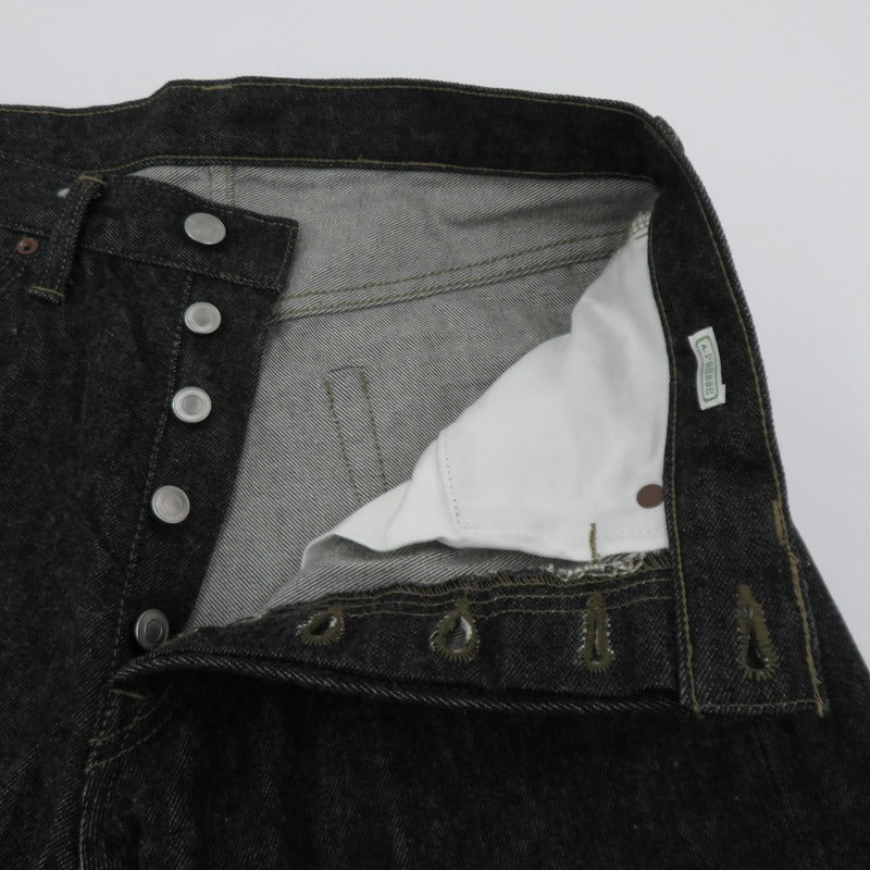 A.PRESSE | アプレッセ Black Washed Denim Pants デニムパンツ AP-4007 ブラック サイズ：30【瀬戸大橋店】
