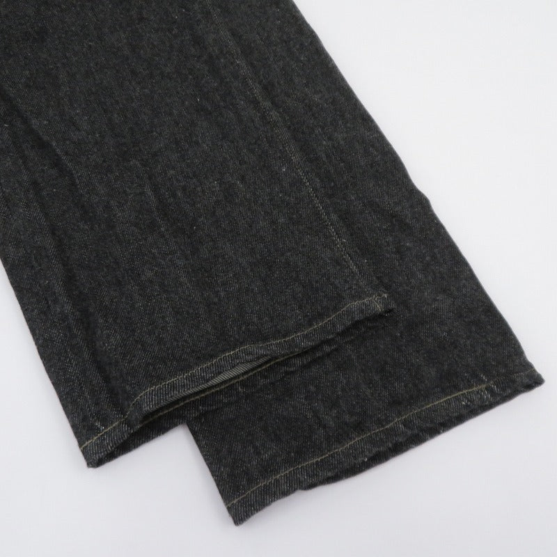 A.PRESSE | アプレッセ Black Washed Denim Pants デニムパンツ AP-4007 ブラック サイズ：30【瀬戸大橋店】