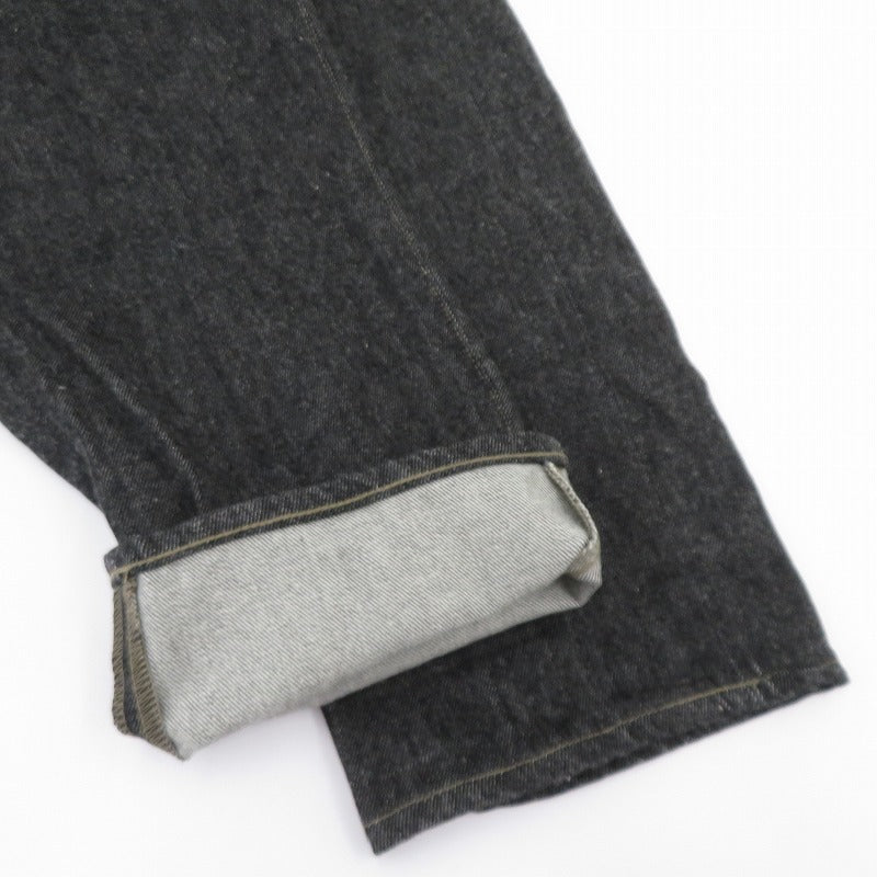 A.PRESSE | アプレッセ Black Washed Denim Pants デニムパンツ AP-4007 ブラック サイズ：30【瀬戸大橋店】