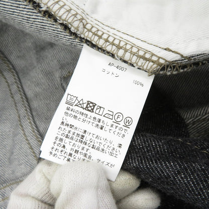 A.PRESSE | アプレッセ Black Washed Denim Pants デニムパンツ AP-4007 ブラック サイズ：30【瀬戸大橋店】