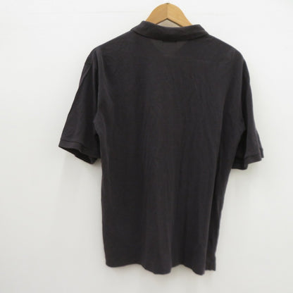 ULTERIOR C/C PIQUE POLO SHIRTS ポロシャツ ULCS15-20A29U ブラック サイズ：3【瀬戸大橋店】