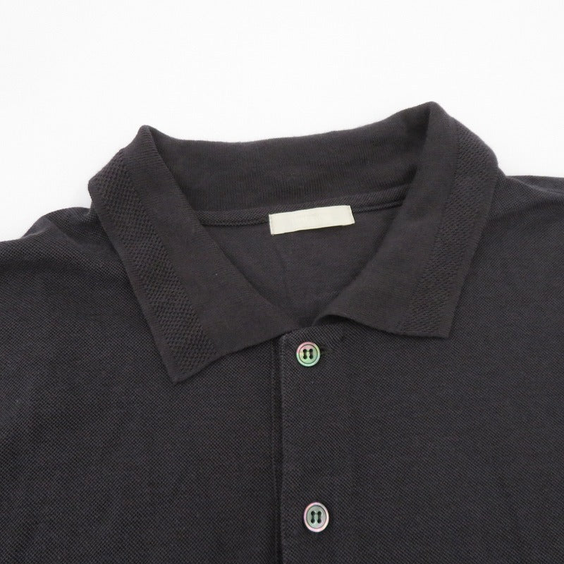 ULTERIOR C/C PIQUE POLO SHIRTS ポロシャツ ULCS15-20A29U ブラック サイズ：3【瀬戸大橋店】