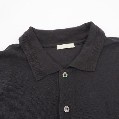 ULTERIOR C/C PIQUE POLO SHIRTS ポロシャツ ULCS15-20A29U ブラック サイズ：3【瀬戸大橋店】