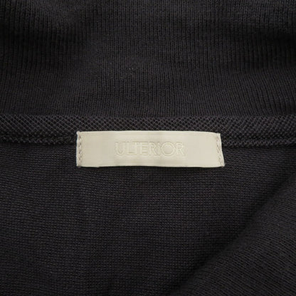 ULTERIOR C/C PIQUE POLO SHIRTS ポロシャツ ULCS15-20A29U ブラック サイズ：3【瀬戸大橋店】