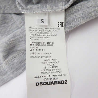 DSQUARED2 | ディースクエアード 21SS ICON T-shirt 半袖Ｔシャツ S79GC0013 グレー サイズ：S【瀬戸大橋店】