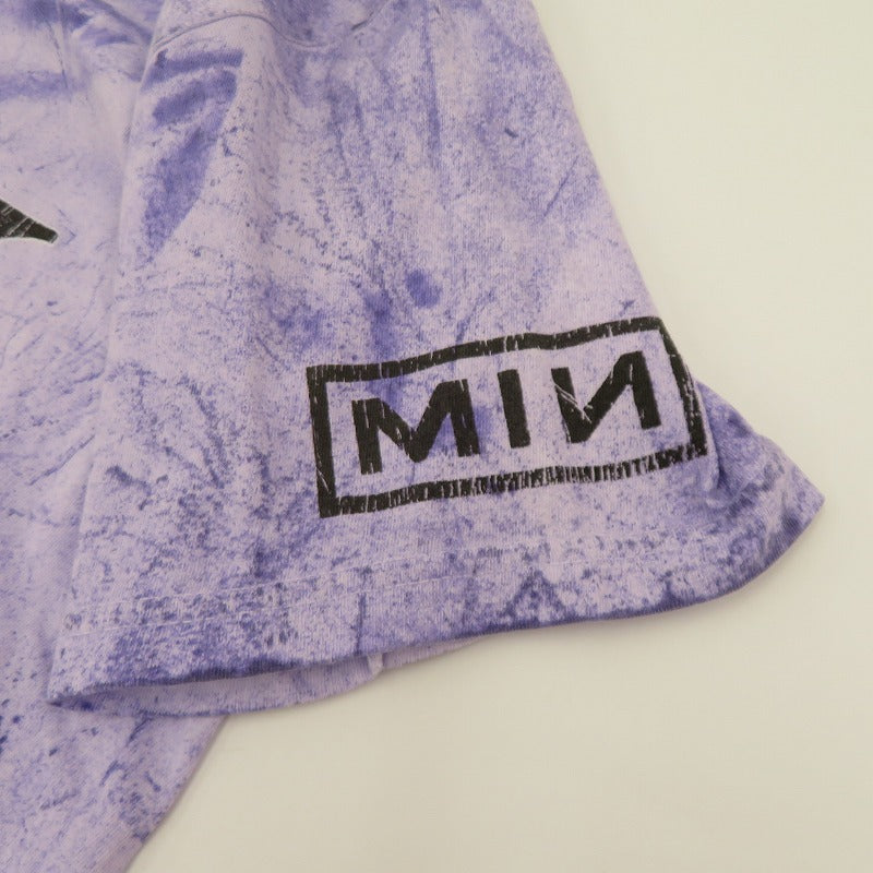 ［ー］Minus | マイナス Bootleg Tee 半袖Ｔシャツ MTL-BTEE003 パープル サイズ：1【瀬戸大橋店】