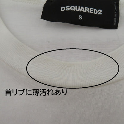 DSQUARED2 | ディースクエアード T-Shirt Hot Shower 半袖Ｔシャツ S74GD0651 ホワイト サイズ：S【瀬戸大橋店】