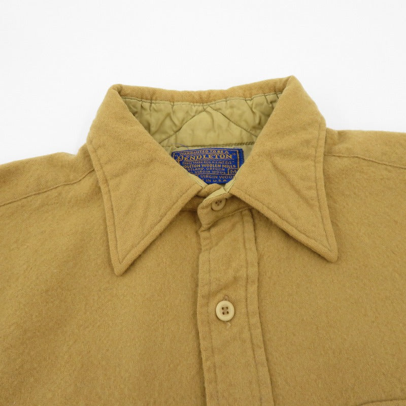 PENDLETON | ペンドルトン 70'S 長袖シャツ ベージュ サイズ：M【瀬戸大橋店】