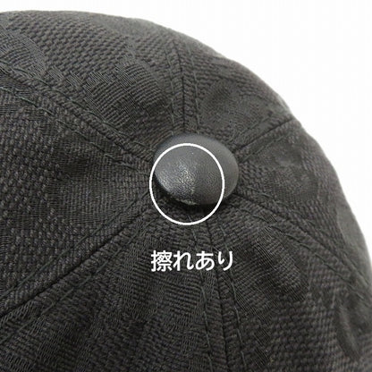 GUCCI | グッチ GGキャンバス ベースボールキャップ キャップ 200035 ブラック サイズ：S【瀬戸大橋店】
