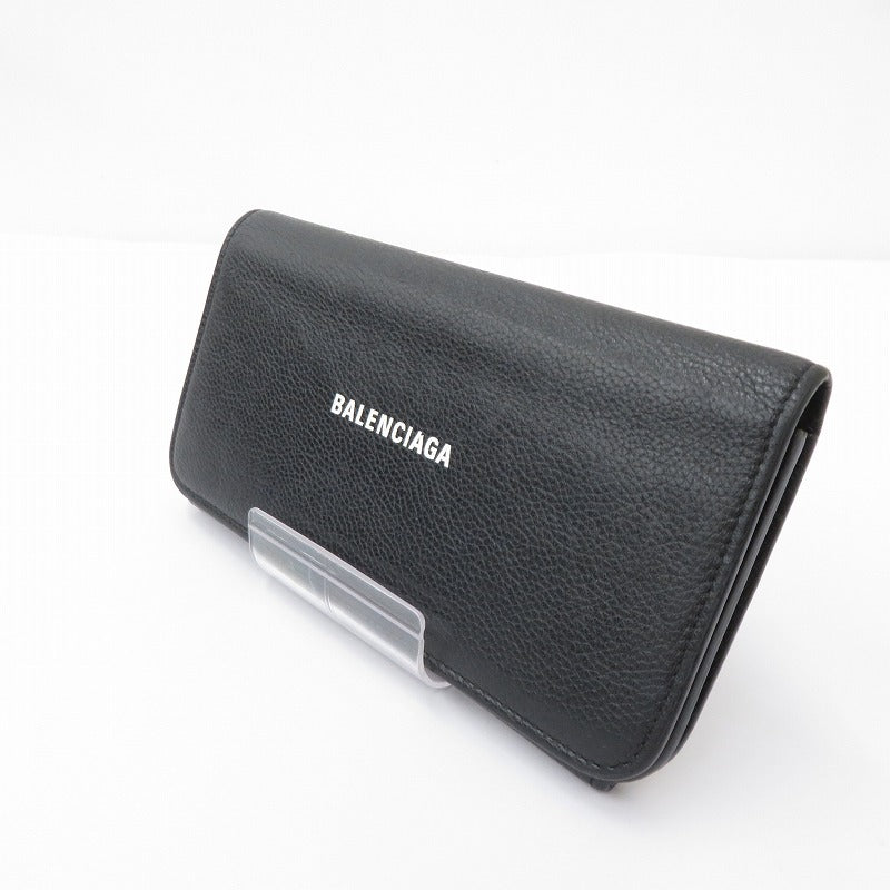 BALENCIAGA | バレンシアガ 長財布 594289・1080・V・53126 ブラック【瀬戸大橋店】