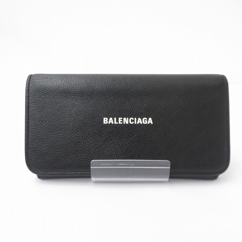 BALENCIAGA | バレンシアガ 長財布 594289・1080・V・53126 ブラック【瀬戸大橋店】