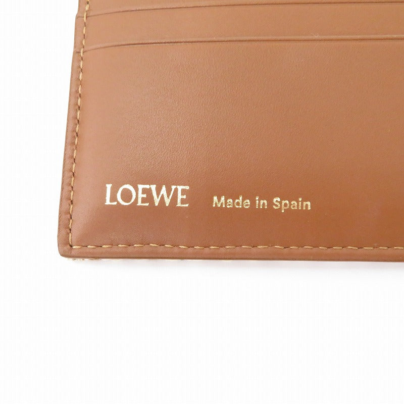 LOEWE | ロエベ アナグラムジャガード プレーン カードホルダー カードケース C604322X02 ブラウン【瀬戸大橋店】