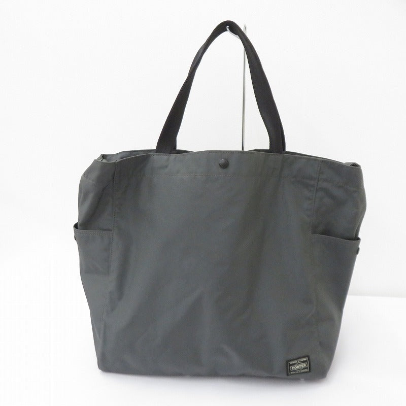 PORTER | ポーター JOIN 2WAY トートバッグ 872-07646 グレー【瀬戸大橋店】