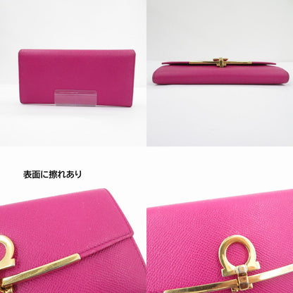 Salvatore Ferragamo | サルヴァトーレフェラガモ ガンチーニ 長財布 22D150 ピンク【瀬戸大橋店】