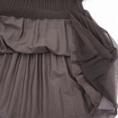 ISSEY MIYAKE | イッセイミヤケ レイヤード ノースリーブ ワンピース PP31-JT713 グレー サイズ：3【瀬戸大橋店】