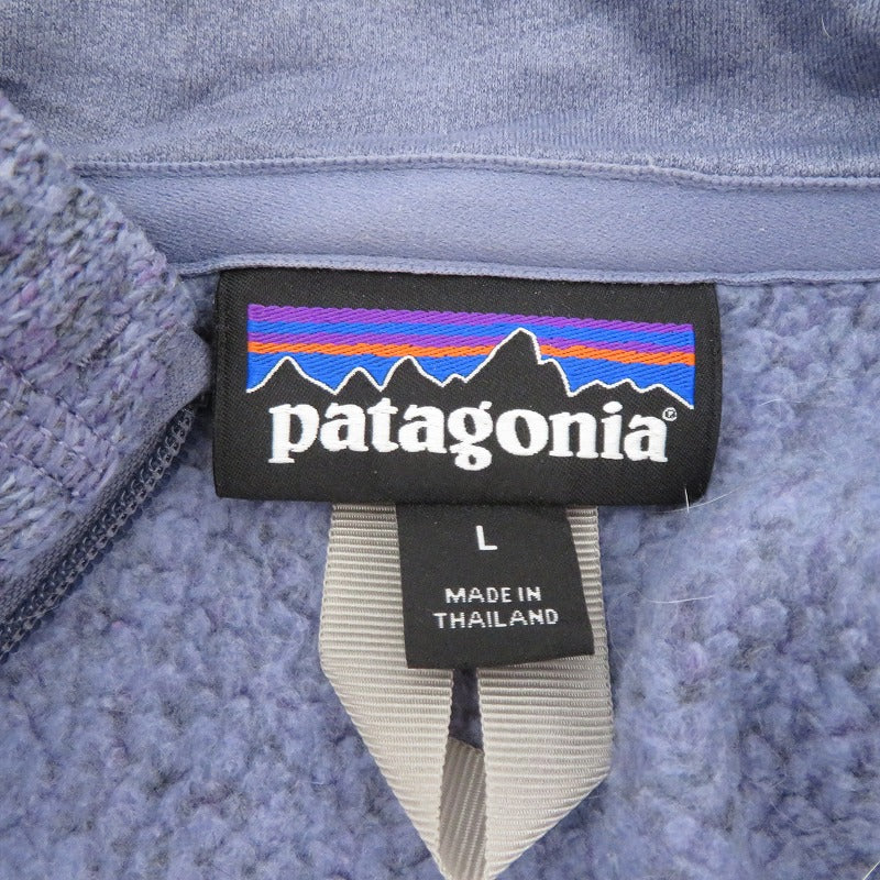 patagonia | パタゴニア ベターセーター ハーフジップ 16年製 その他アウター sty25617 パープル サイズ：L【瀬戸大橋店】