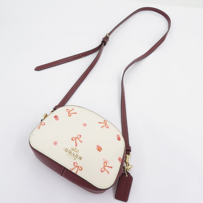 COACH | コーチ ミニ セレナ サッチェル・ボウ プリント ショルダーバッグ H2311-CN710 ホワイト【瀬戸大橋店】
