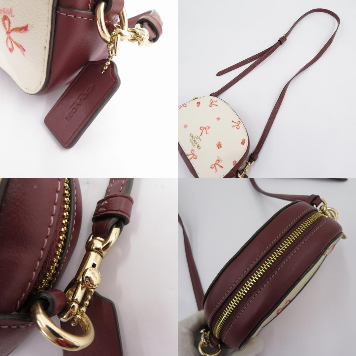 COACH | コーチ ミニ セレナ サッチェル・ボウ プリント ショルダーバッグ H2311-CN710 ホワイト【瀬戸大橋店】