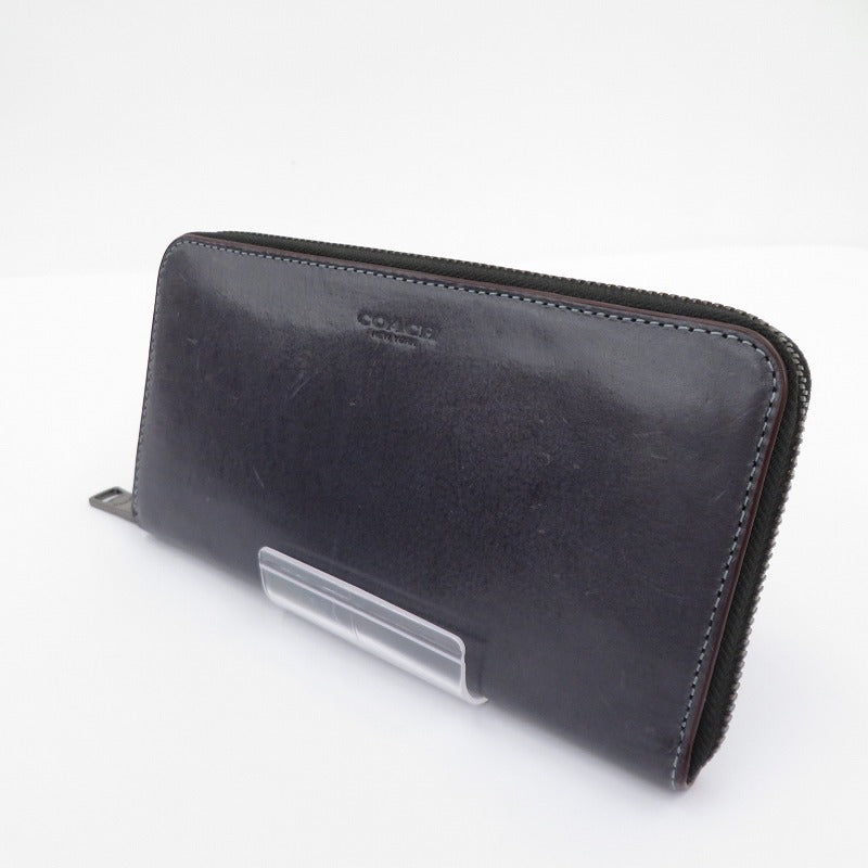 COACH | コーチ アコーディオン ウォレット 長財布 B2144-21796 ダークネイビー【瀬戸大橋店】